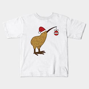 New Zealand Christmas Kiwi Kids T-Shirt